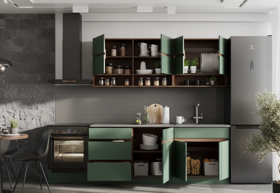 Стандартная комплектация кухонного гарнитура