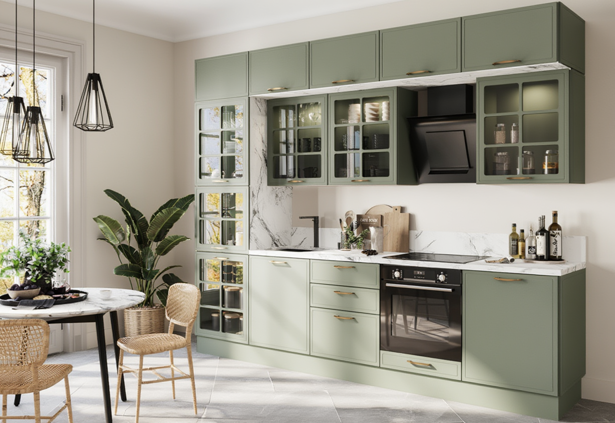 Стандартная комплектация кухонного гарнитура